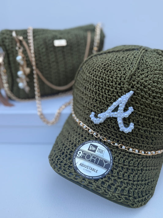 Pearl cap & Cupcake Mini Tote Bag