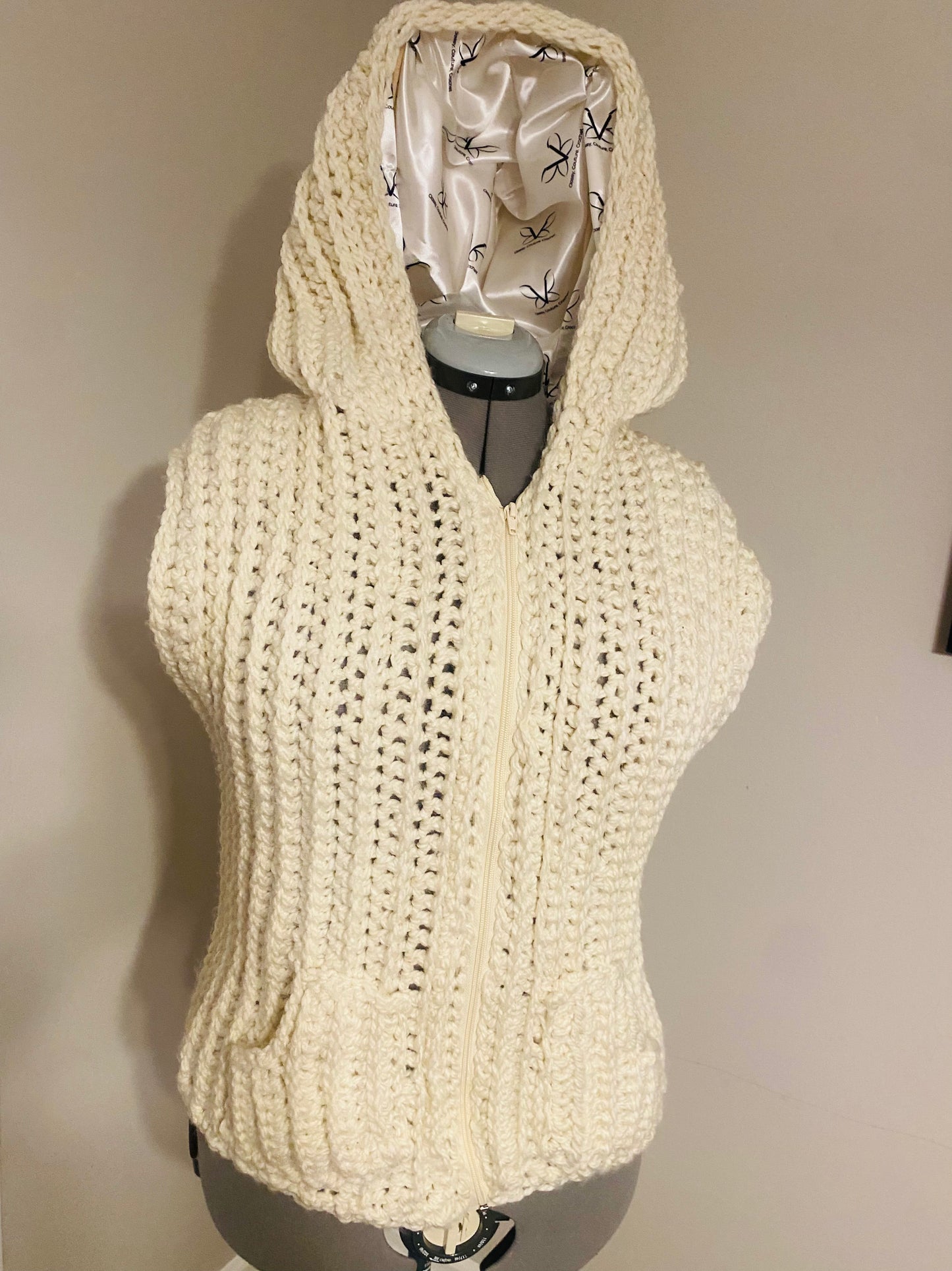 Vintage Peace Hooded Sweater
