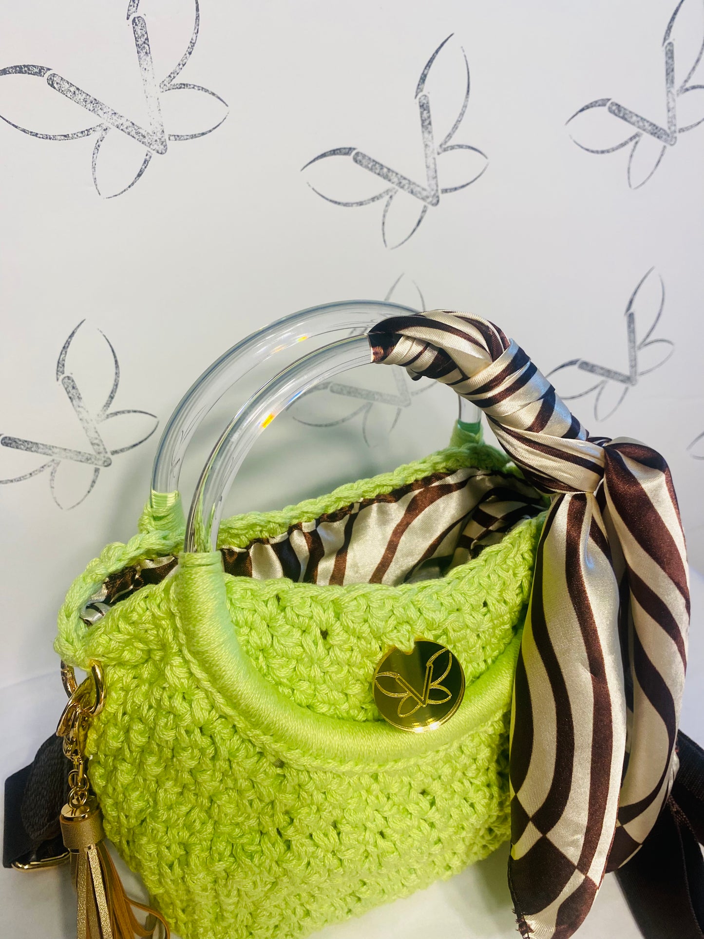 *CUSTOM listing* MIDI tote bag, CUSTOM Kreations by V Luxury Crochet Handbag